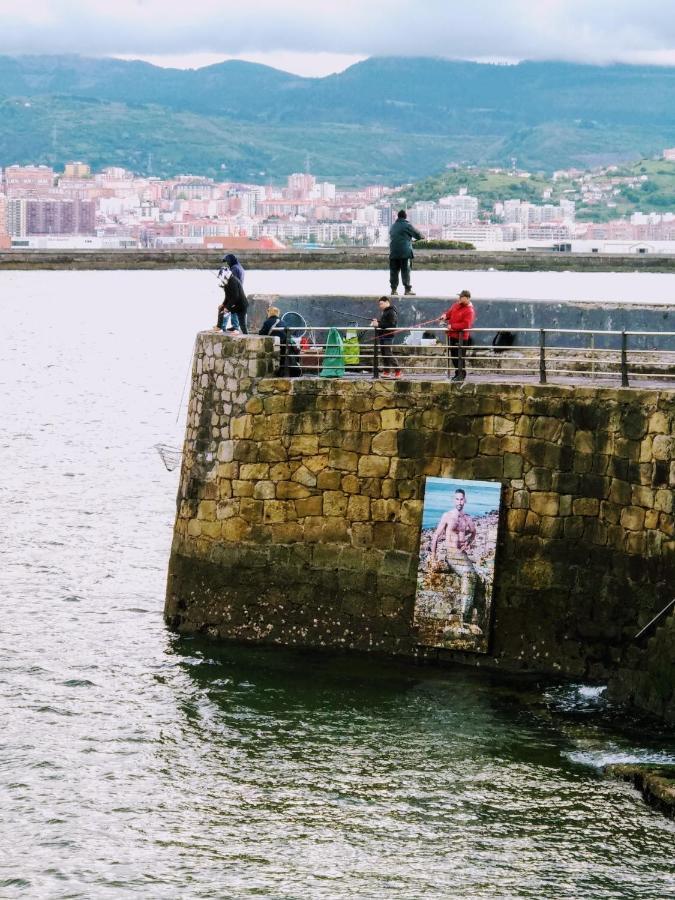Happy Home Getxo Beach Bagian luar foto
